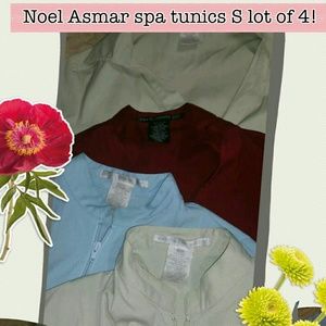 **SOLD** Noel Asmar tunic Spa tops  lot of 4!